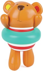 Hape Wind-Up Teddy Bath Toy - Swimming Teddy Bear