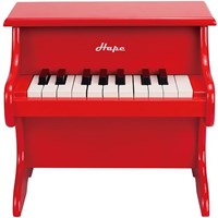 Hape piano toy instrument red - wooden kids piano-3