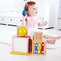 Hape wooden stackable music set - educational musical toy