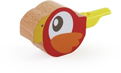 Hape bird whistle toy red - set of 10 pieces for kids