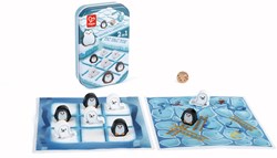 Hape 2-in-1 Game TicTacToe - Snakes and Ladders classic board game