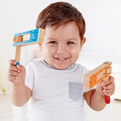 Hape Rattle Toy - Musical Instrument for Kids - 6 Pieces