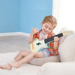 Hape ukulele musical instrument for kids - colorful wooden toy