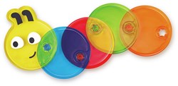 Hape toy caterpillar Color Mix - colorful wooden toy for children