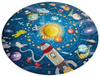 Hape solar system puzzle - educational toy with LED sun-2