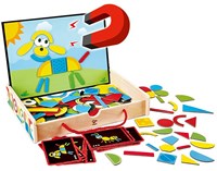 Hape Magnetic figure making - creative art box toy-2