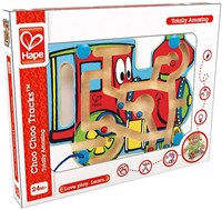 Hape wooden train set Choo Choo Tracks toy for kids-3