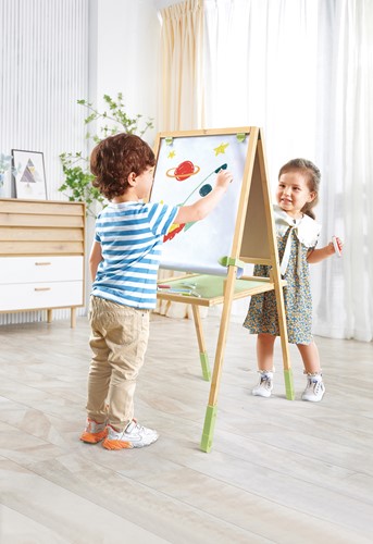 Hape Step Up Bamboo Easel