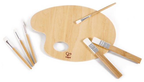 Hape Art Palette and Brush Kit