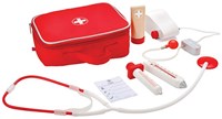 Hape Doctor Playset for Kids - Pretend Play Wooden Toy Kit-2