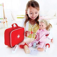 Hape Doctor Playset for Kids - Pretend Play Wooden Toy Kit