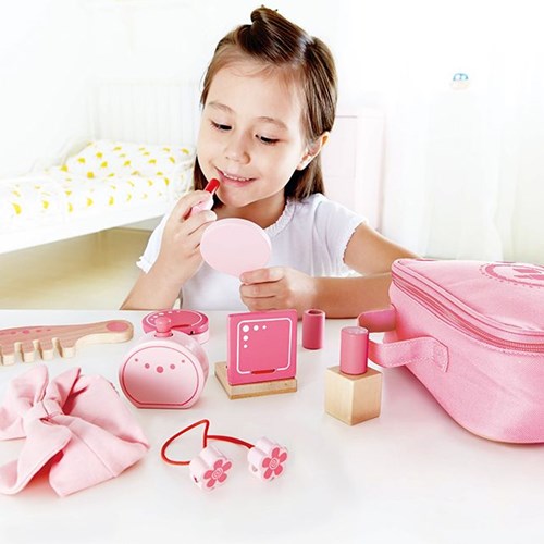 Hape wooden toy beauty set make-up accessories for kids