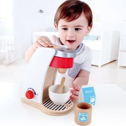 Hape wooden coffee machine toy kitchen