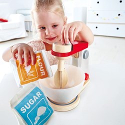 Hape wooden kitchen accessory Mix & Bake Blender toy