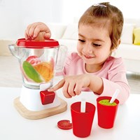 Hape Smoothie Blender playset with fruit and cups - colorful kitchen toy-3