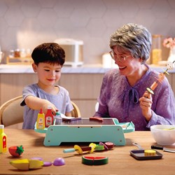 Hape toy BBQ grill - Sizzling Griddle and Grill BBQ for kids