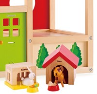 Hape Dollhouse Pets wooden toy animal set-3