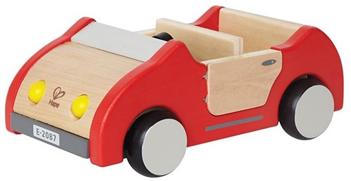Hape Dollhouse Car - wooden family car toy sustainable-2