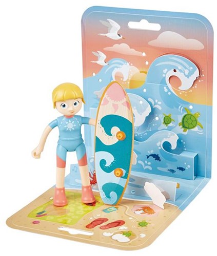 Hape doll playset - colourful toy for children-3