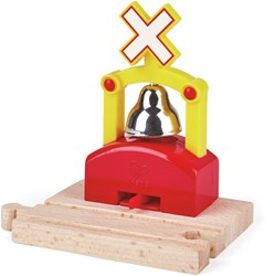 Hape automatic train bell wooden toy accessory
