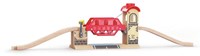 Hape wooden railway lifting bridge - toy bridge for train set-2