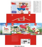 Hape wooden railway lifting bridge - toy bridge for train set-3