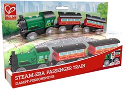 Hape steam passenger train wooden toy train set accessory