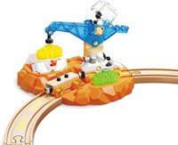 Hape Mars Exploration Train Set - Space Toy with Lights and Sounds-3