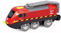 Hape toy train crank powered - educational STEM toy for kids