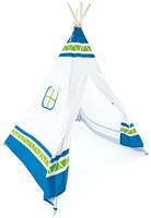 Hape tipi tent blue - play tent for kids - FSC wood-2