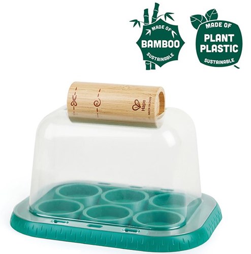 Hape greenhouse toy - Growing Gardners Greenhouse gardening set-3