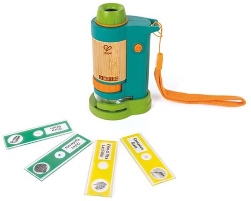 Hape portable microscope field microscope toy for children-2