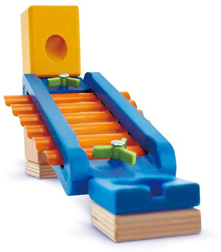 Hape Quadrilla marble run extension set Xylophone - educational wooden toy-3