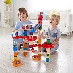 Hape Quadrilla marble run Super spirals - educational toy for kids