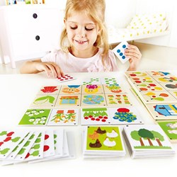 Hape educational toy Theme Count - counting game for kids