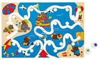 Hape wooden maze toy - Scrible Maze - motor skills game-3