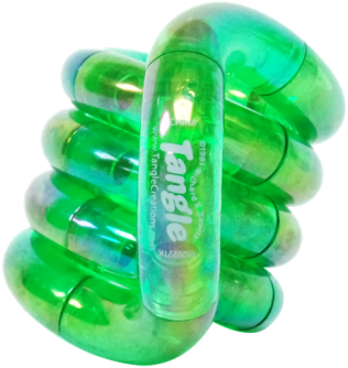 Tangle fidget toy Jr. Gems - colorful stress reliever-2
