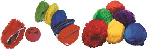 Stimove sensory toy set - 6 Yuck-E-Ball covers texture
