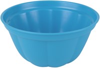 Hape cake wooden toy blue 6-piece stacking set-2