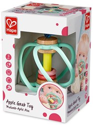 Hape grab toy apple - baby teether - wooden toy