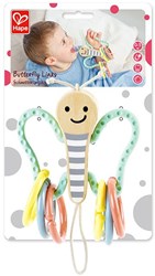 Hape baby toy Butterfly Links teether multicolor