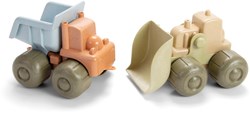 Dantoy construction vehicles set bioplastic - 2-piece sustainable toy