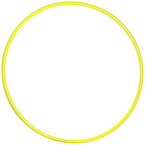 Pre-Sport hula hoop yellow for kids - 78cm - plastic toy