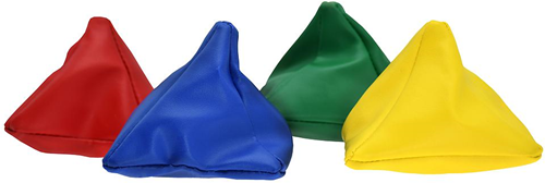 Pre-Sport pyramid throwing toy blue poly filled for kids