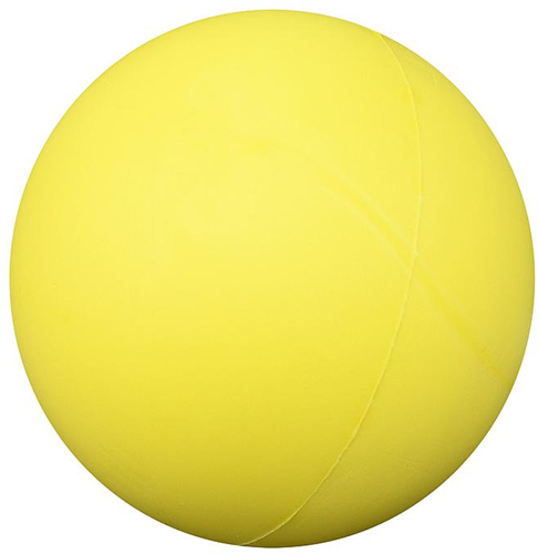 Pre-Sport foam ball yellow 20cm - toy ball for indoor and outdoor play