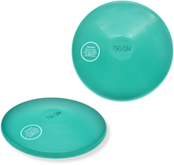 Pre-Sport rubber indoor discus 0.75kg training equipment