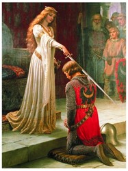 Eurographics The Accolade - Edmund Blair Leighton (1000)
