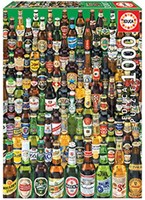 Educa jigsaw puzzle beer bottles 1000 pieces adults