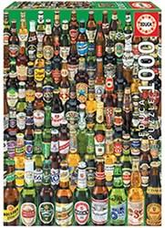 Educa jigsaw puzzle beer bottles 1000 pieces adults