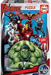 Educa Marvel Avengers jigsaw puzzle 200 pieces for kids and adults